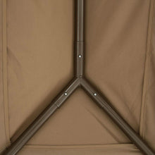 Load image into Gallery viewer, 10ft x 12ft Fully Enclosed Solid Steel Garden Gazebo Patio Canopy with Mosquito Netting Tan-Brown