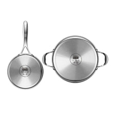 Load image into Gallery viewer, 10-Piece Stainless Steel Cookware Set - Lifetime Warranty