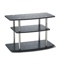 Load image into Gallery viewer, 32-Inch Flat Screen TV Stand in Wood Grain Finish