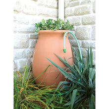 Load image into Gallery viewer, Terra Cotta 50-Gallon Rain Barrel with 4-Foot Garden Hose