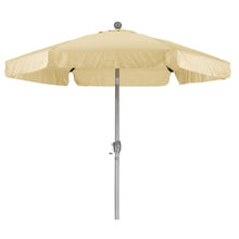 Load image into Gallery viewer, Antique Beige 7.5 Foot Off-White Patio Umbrella with Push Button Tilt and Metal Pole