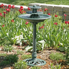 Load image into Gallery viewer, 3-Tier Outdoor Bird Bath Water Fountain