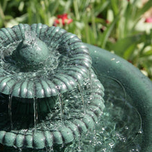 Load image into Gallery viewer, 3-Tier Outdoor Bird Bath Water Fountain