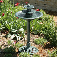 Load image into Gallery viewer, 3-Tier Outdoor Bird Bath Water Fountain