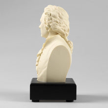 Load image into Gallery viewer, 6-inch High Alexander Hamilton Bust Statue Sculpture in White Polystone