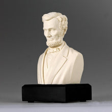 Load image into Gallery viewer, 6-inch High Abraham Lincoln Bust Statue Sculpture in White