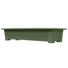 Load image into Gallery viewer, Sage Green Rectangular Garden Deck Patio Planter - Holds up to 150 lbs
