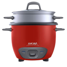 Load image into Gallery viewer, Red 6-Cup Automatic Rice Cooker Kitchen Food Steamer