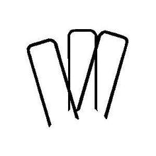 Load image into Gallery viewer, 500 Pack of Anchor Staples Fabric Pins for Landscape Fabric