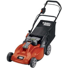 Load image into Gallery viewer, Cordless 36-Volt Black &amp; Decker 19-Inch Electric Lawn Mower &amp; Battery