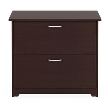 Load image into Gallery viewer, 2-Drawer Lateral File Cabinet in Cherry Wood Finish