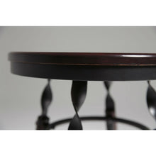 Load image into Gallery viewer, Dark Cherry Finish Wood Barstool with 30-inch High Seat