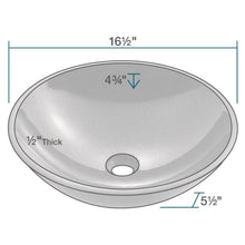 Load image into Gallery viewer, Black Granite Stone Round Bowl Modern Vessel Sink with Polished Surface