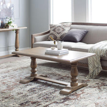 Load image into Gallery viewer, Driftwood Contemporary Classic Coffee Table with Pedestal Legs