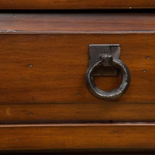 Load image into Gallery viewer, Black Wrought Iron and Walnut Wood Finish Bakers Rack