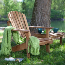 Load image into Gallery viewer, Solid Oak Wood Adirondack Chair with Linseed Oil Finish