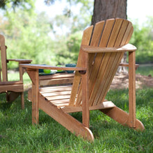 Load image into Gallery viewer, Solid Oak Wood Adirondack Chair with Linseed Oil Finish