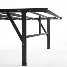Load image into Gallery viewer, Twin XL Sturdy Metal Platform Bed Frame in Black