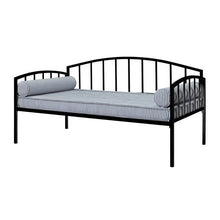 Load image into Gallery viewer, Twin size Modern Black Metal Daybed for Bedroom or Living Room