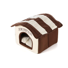 Load image into Gallery viewer, Home Sweet Home Dog Dome Dog Bed - Machine Washable