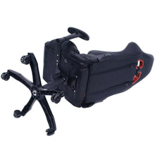 Load image into Gallery viewer, Black Red Racing Stripe High Back Reclining Gaming Computer Office Chair