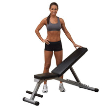 Load image into Gallery viewer, Multi-position Weight Training Flat Incline Decline Folding Exercise Bench