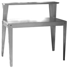 Load image into Gallery viewer, 24 x 44 inch Galvanized Steel Top Utility Table Workbench Potting Bench