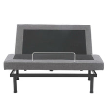 Load image into Gallery viewer, Twin XL Adjustable Platform Bed Frame with Wireless Remote and Massage
