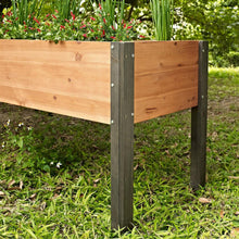 Load image into Gallery viewer, Elevated Outdoor Raised Garden Bed Planter Box - 70 x 24 x 29 inch High