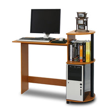 Load image into Gallery viewer, Simple Modern Home Office Computer Desk in Cherry Black Finish