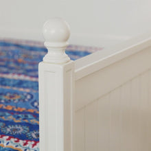 Load image into Gallery viewer, Full size White Wood Daybed with Pull Out Trundle