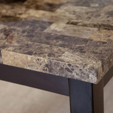 Load image into Gallery viewer, 3Ft x 5Ft Contemporary Dining Table with Faux Marble Tabletop