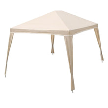 Load image into Gallery viewer, Weather Resistant 10-Ft x 12-Ft Gazebo with UV Blocking Canopy in Camel