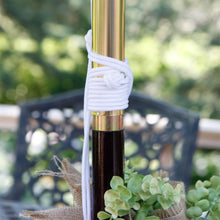 Load image into Gallery viewer, Navy Blue 11-Ft Patio Umbrella with Antique Bronze Pole and Base
