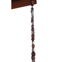 Load image into Gallery viewer, Pure Copper 8.5 Ft Leaf Rain Chain Gutter Rainwater Downspout