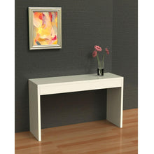 Load image into Gallery viewer, White Sofa Table Modern Entryway Living Room Console Table