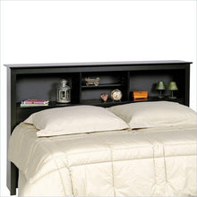 Load image into Gallery viewer, Twin XL Platform Bed with Bookcase Headboard &amp; 3 Storage Drawers
