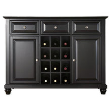 Load image into Gallery viewer, Contemporary Dining Room Sideboard Buffet Cabinet in Black