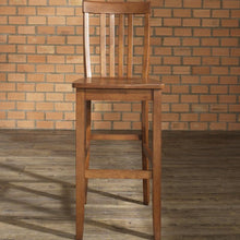 Load image into Gallery viewer, Set of 2 - Solid Hardwood 30-inch BarStool in Classic Cherry Finish Wood