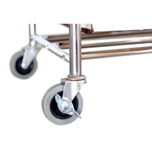 Load image into Gallery viewer, Heavy Duty Laundry Cart with 3 Cream Tan Hamper Bags and Lockable Wheels