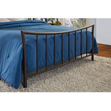Load image into Gallery viewer, Queen size Brushed Bronze Metal Platform Bed with Head and Footboard
