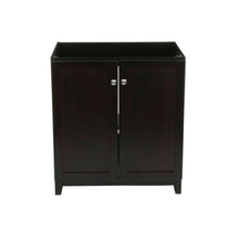 Load image into Gallery viewer, Espresso Bathroom Vanity Cabinet 30 x 21 inch - Top Sold Separately