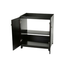 Load image into Gallery viewer, Espresso Bathroom Vanity Cabinet 30 x 21 inch - Top Sold Separately