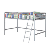 Load image into Gallery viewer, Twin size Bunk Bed Style Metal Loft Bed in Silver