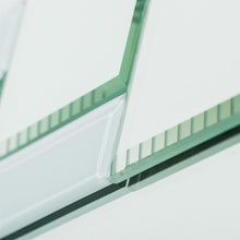 Load image into Gallery viewer, Contemporary 31.5 x 23.6 inch Rectangle Bathroom Mirror with hand cut Mirrors Edging