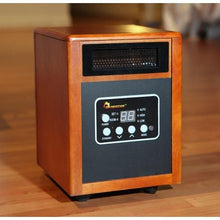 Load image into Gallery viewer, 1500W Portable Quartz Infrared Space Heater with Remote Control
