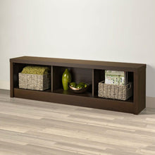 Load image into Gallery viewer, Bedroom Storage Bench Footboard in Espresso Wood Finish