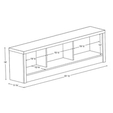 Load image into Gallery viewer, Bedroom Storage Bench Footboard in Espresso Wood Finish