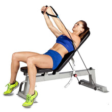 Load image into Gallery viewer, Deluxe Weightlifting Exercise Dumbbell Train Resistance Band Utility Bench
