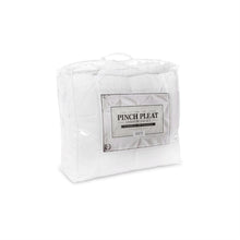 Load image into Gallery viewer, Queen size 4-Piece Charcoal Microfiber Comforter Set w- Pinch Pleat Puckering